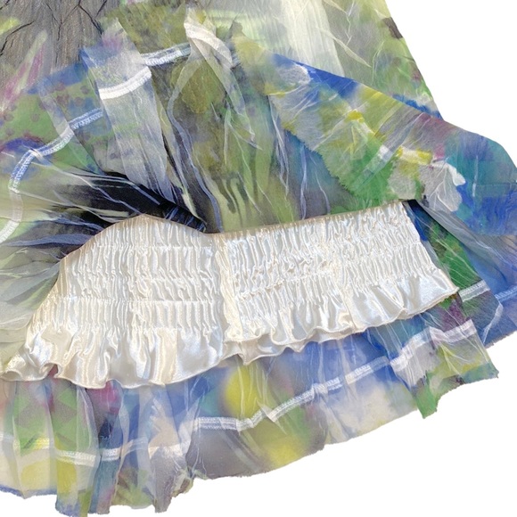 Komarov Sleeveless Crinkle Cut A-Line  Dress Size Medium - Picture 11 of 14